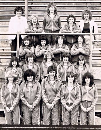 Stayton Girls Track 1981