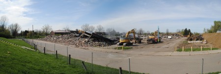 Destruction of Belmont High School