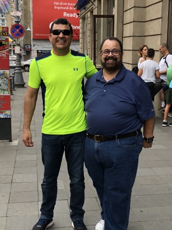 Adrian and Rafael Bucharest 2018