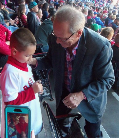 Grandson and Larry Luchino