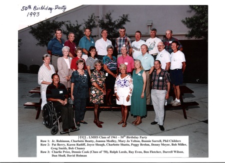 Class of '61 - 50th Birthday Party - 1993