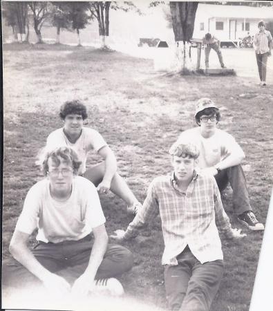 ~1970-Band Camp with my best buds!