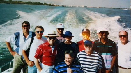 Fishing on Galveston Bay in '93