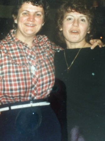 Younger Me and my dear friend Deana