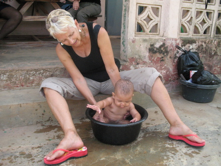 Bathtime in Africa 2012