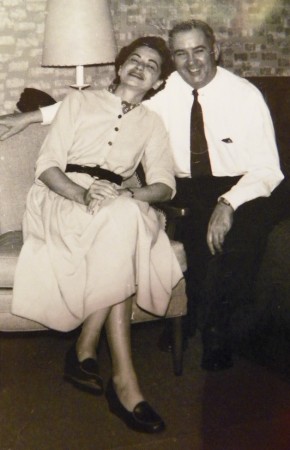 Laura & Prescott...Mom & Dad 1958