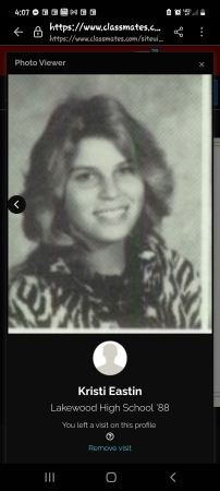 Kristi Eastin's Classmates profile album