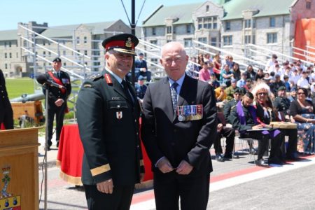 Thanked for service to RMC