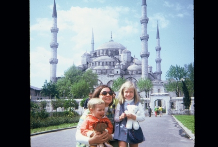 Istanbul, the Blue Mosque - 1974