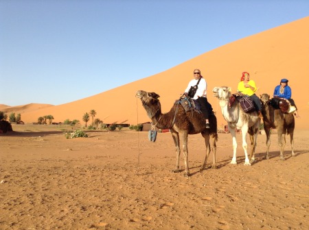 CAMEL RIDE TO CAMP