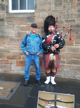 On the Royal Mile, Edinburgh, Scotland