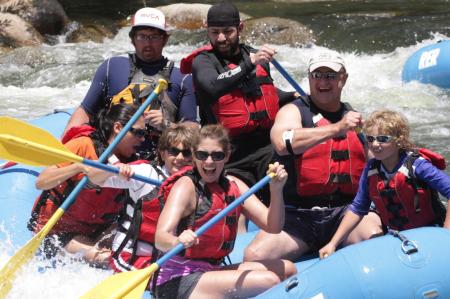 Memorial Day '12 White Water Rafting on the Kern River