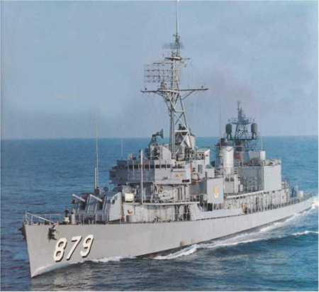 USS Leary DD 879 On Patrol