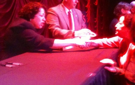 Lupe with Justice Sonia Sotomayor