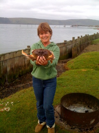 Crabbing at Dillon Beach