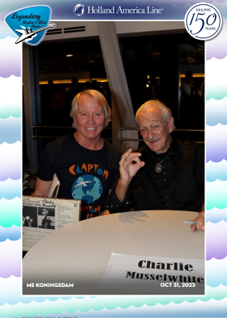 CHARLIE MUSSELWHITE, 2022 BLUES CRUISE