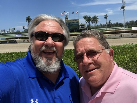 With Dusty Palmer At Gulf Stream Race Track