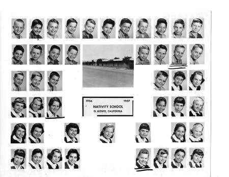 Mary Brinkley's album, Third Grade 1956 - 1957 Room 4