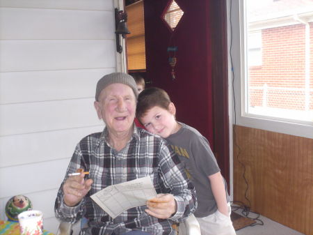 Great Grandpa and great grandson