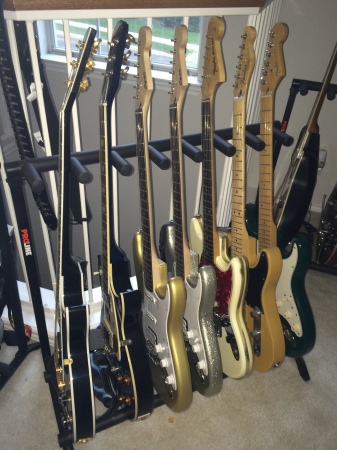 Guitar collection x7