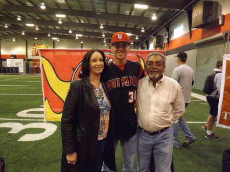 Husband Tony, Grandson Alex and Myself