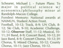 Michael Schearer's Classmates profile album