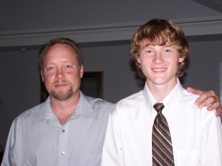 Son, Charles w/grandson, Charlie, 2009