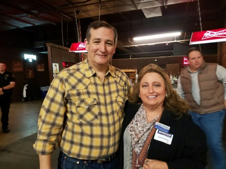 Billy Bobs Texas with Ted Cruz