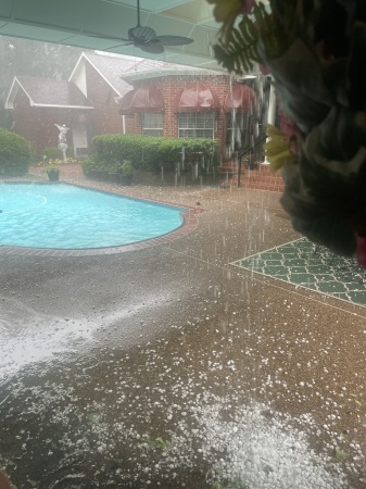 Texas hail storm