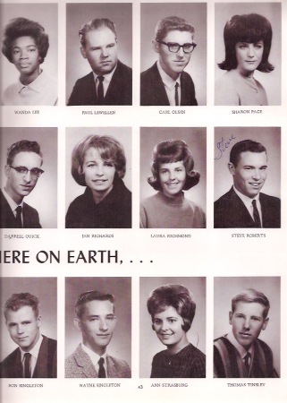 Wayne Boudreau's album, Class of 1964
