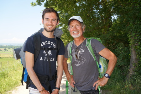 On the Camino de Santiago, Spain