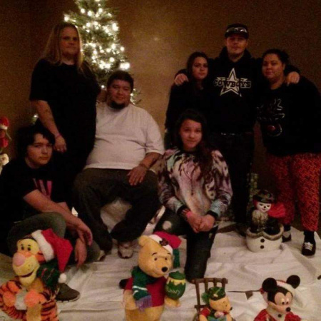 Family Christmas photo 2014