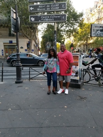 Pamela and Husband in Paris Sept '2019