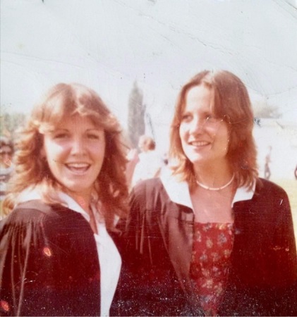 Oswego graduation with my BFF Liz Byrne