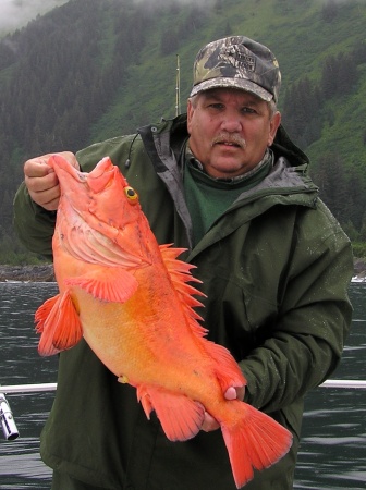 Alaska Fishing, Golden Eye (red snapper)