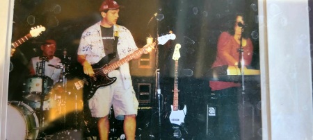 Playing the Blues at Springfest.