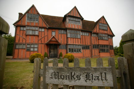 Monks Hall, our house in Suffolk, England