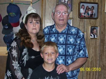 Charise, Chris and our Grandson Kaelin, 2010