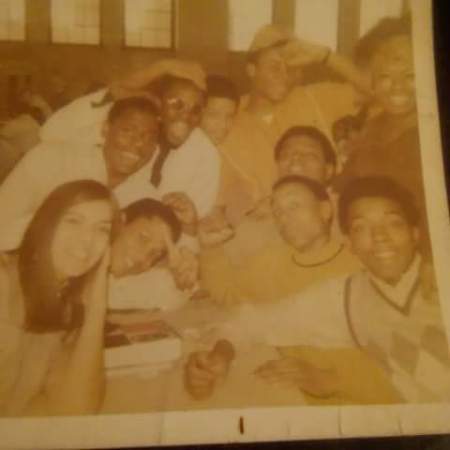 Roosevelt cafeteria with friends. Circa 1969