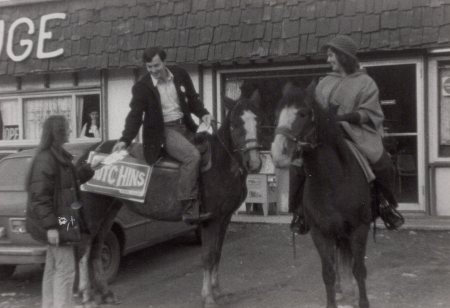 1980 Hutchins Campaigns on Horseback