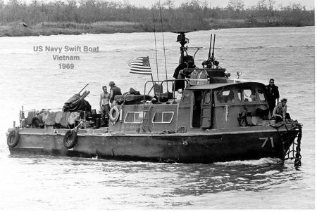 USN SWIFT BOAT WITH GEAR