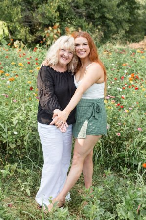 Engagement photos with my middle daughter 