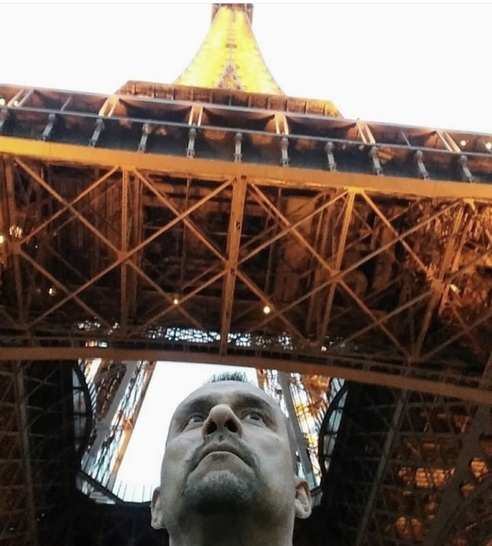 Underneath the Eiffel Tower Paris France 2017