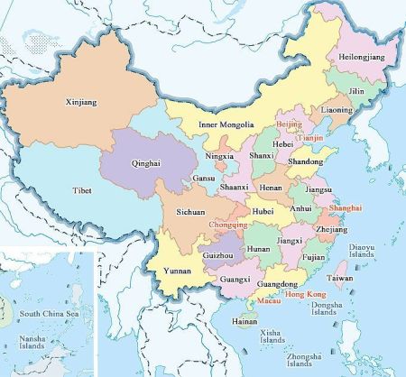 China and its provinces