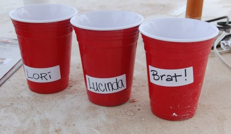 Thick plastic solo cups