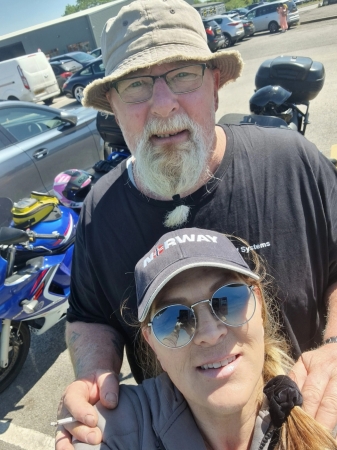 A ride out in the motorcycles May 2024