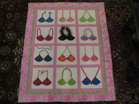 The bra quilt