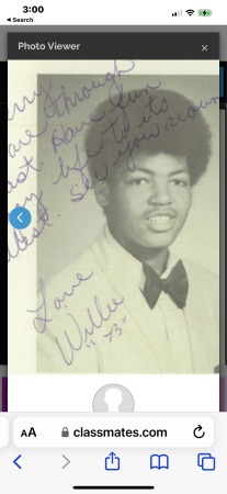 Willie Robinson's Classmates profile album