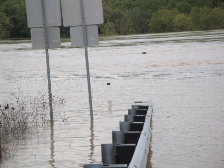 Hershey under water!  Hershey PA in 2011, Sept.