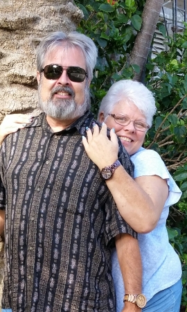 My wife, Donna and me